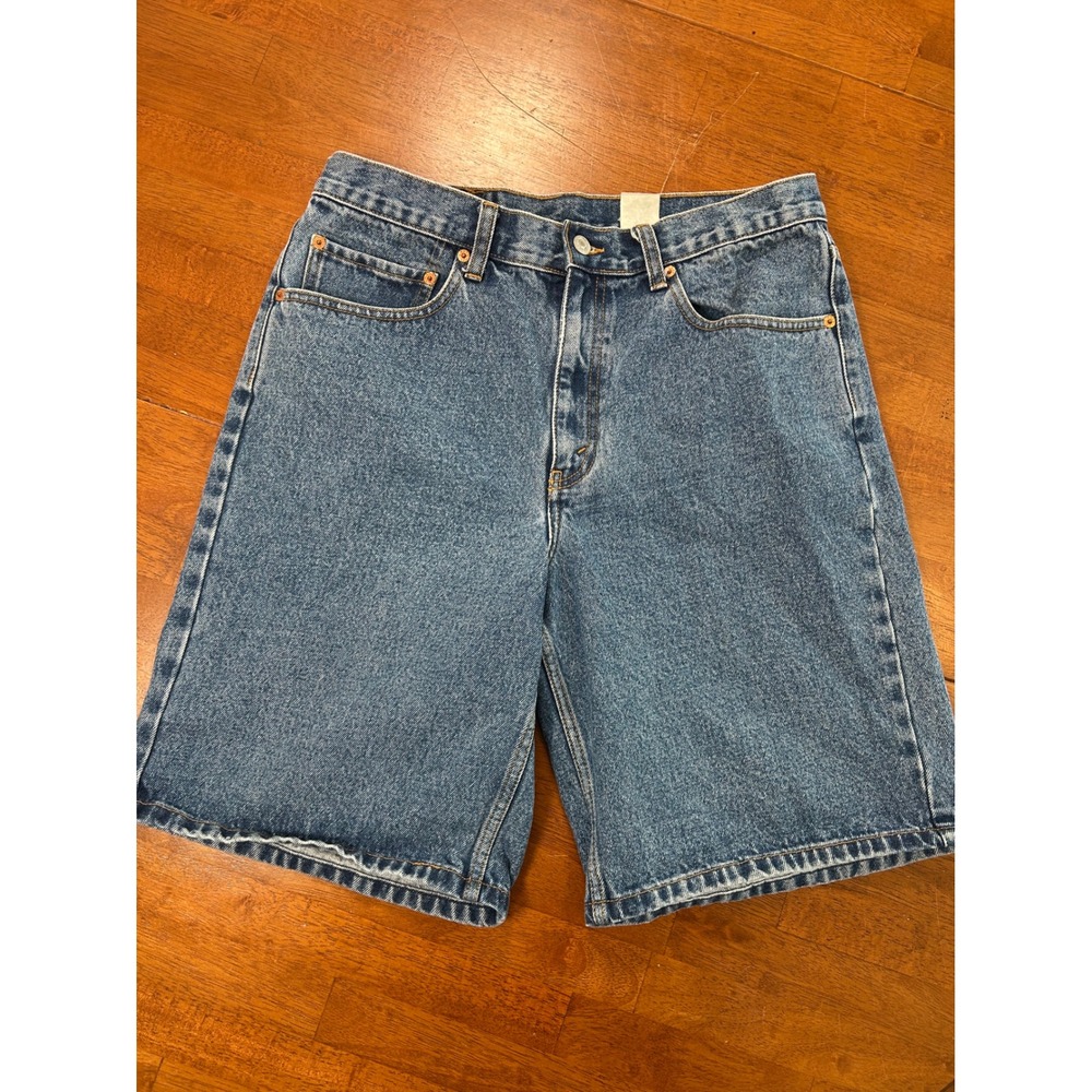 Vintage Levi's 550 Denim Shorts Mens 34 Blue Relaxed Fit 90s 00s 05550-1891